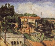 Paul Cezanne Railway Bridge France oil painting artist